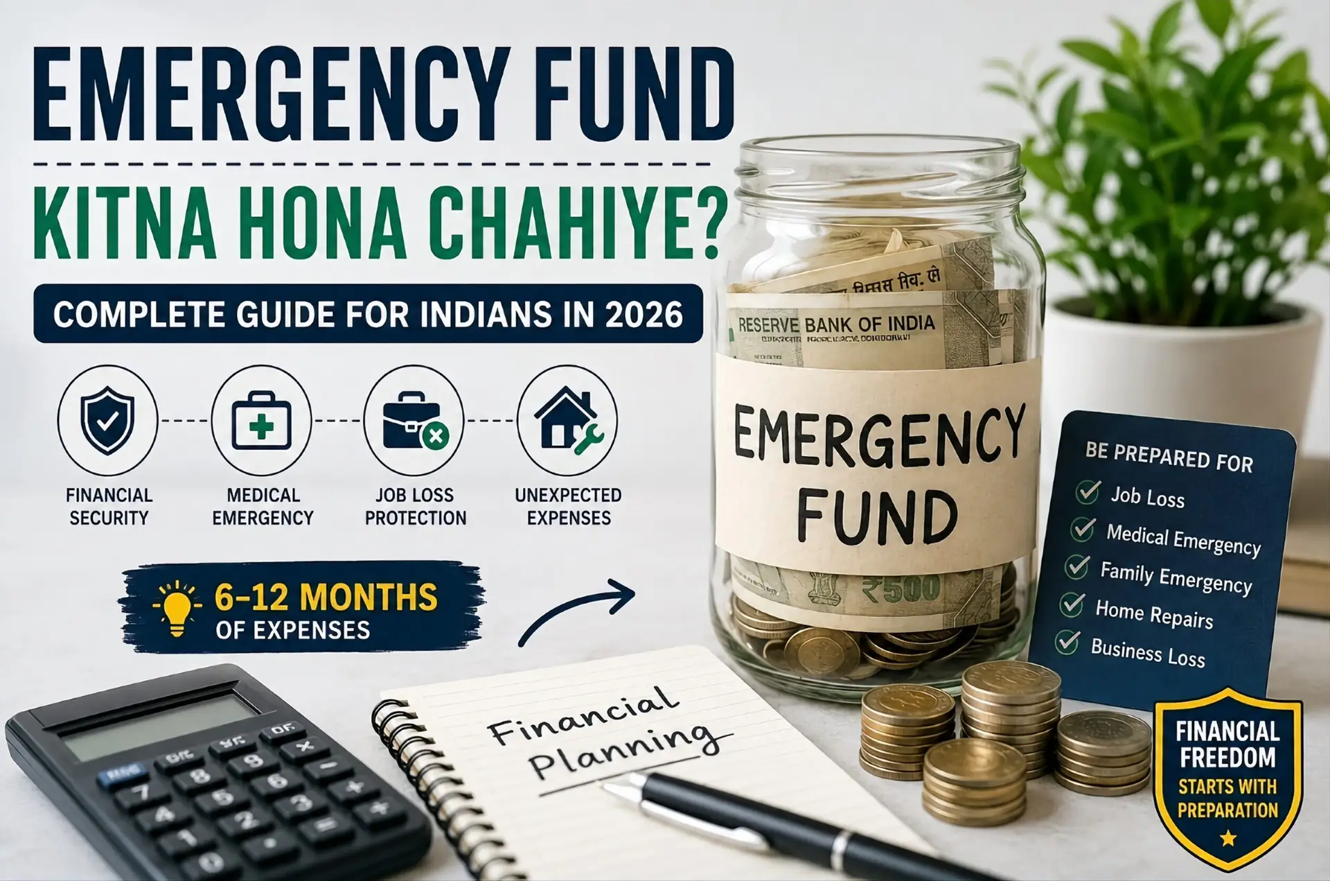 Emergency Fund Kitna Hona Chahiye Complete Guide in 2026