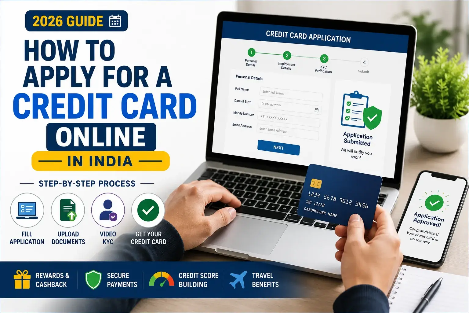 Credit Card Apply Online in India Step-by-Step Guide