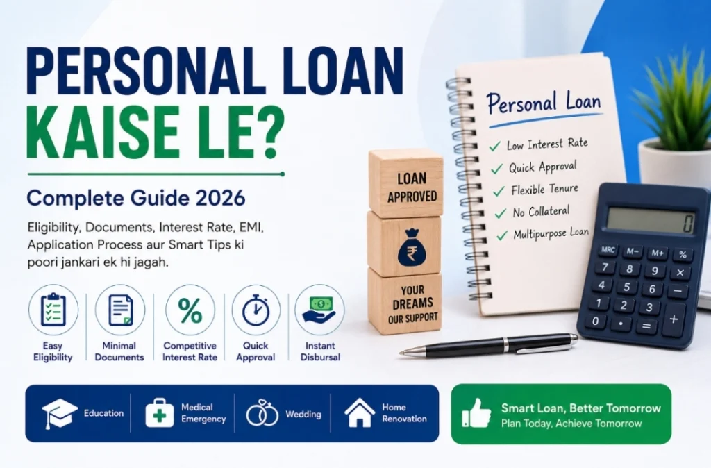 personal loan kaise le complete guide 2026