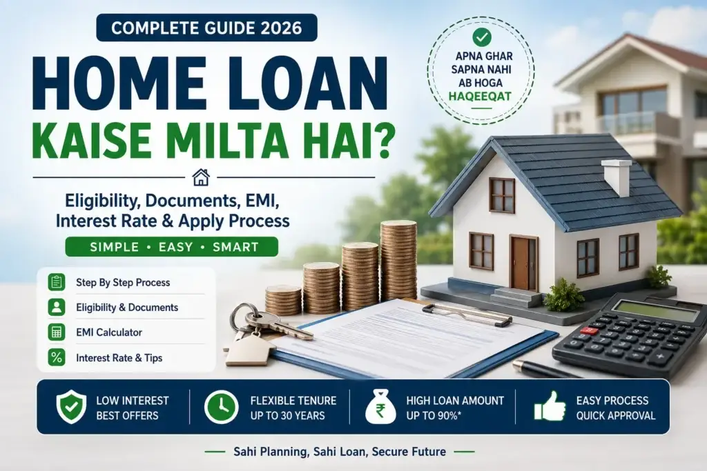 home loan kaise milta hai guide 2026